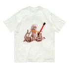 やまびこやまのロックタコ少女002 Organic Cotton T-Shirt
