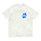 しろいおふぅのマンタの群れ Organic Cotton T-Shirt