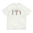 イラスト MONYAAT のスズメがちゅん SMLTシャツ Organic Cotton T-Shirt