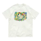 ほそぼそタイムスのふたりあわせ Organic Cotton T-Shirt