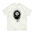 Alba spinaのエケベリア モノクロ Organic Cotton T-Shirt