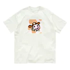 W/ COWの鼻ぺろ⭐︎ホルレッドちゃん オーガニックコットンTシャツ