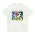 羽根web..net STOREのFOREST ENTRANCE Tシャツ(白) オーガニックコットンTシャツ