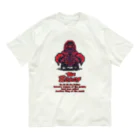 pixel9999のb.b.d.o.f_Red Organic Cotton T-Shirt