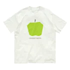 KAWAGOE GRAPHICSのグラニースミスりんご オーガニックコットンTシャツ