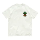 takichi studioのtitakichi 文字アリ オーガニックコットンTシャツ