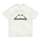 Coo-birdのはしぶとがら＆こがら Organic Cotton T-Shirt