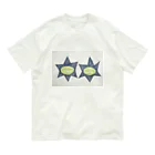 YUDのぎざぎざなものたち オーガニックコットンTシャツ