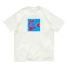 ミティミティーの大輪の花 オーガニックコットンTシャツ