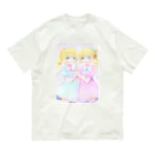 かわいいもののおみせ　いそぎんちゃくの双子ちゃん Organic Cotton T-Shirt