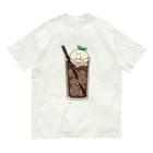 ハコモリストアのコーヒーフロートちゃん Organic Cotton T-Shirt