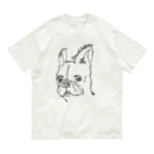 ブルバカ商店のLife is BUHIFULL フレブルVer. オーガニックコットンTシャツ