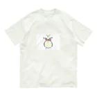 トリメガネのオカメのキョエコ オーガニックコットンTシャツ