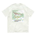 piro piro piccoloのソリハシシギとコメツキガニ Organic Cotton T-Shirt