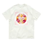 shu-shuの幸運を呼ぶスピリチュアルフルーツ☆「三柑の実」&水玉 Organic Cotton T-Shirt