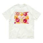 shu-shuの幸運を呼ぶスピリチュアルフルーツ☆「三柑の実」 Organic Cotton T-Shirt