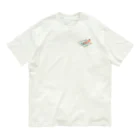 people_in_a_saunaのバイブラ水風呂ととのいガール オーガニックコットンTシャツ