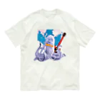 やまびこやまのロックタコ少女(B02)002  Organic Cotton T-Shirt