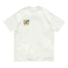 つぶっちーズの仲良しつぶっちーズ オーガニックコットンTシャツ