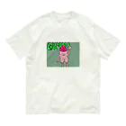 poppyのGUMMI MAND スプレー オーガニックコットンTシャツ