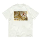 723のくまさんうさぎさん Organic Cotton T-Shirt