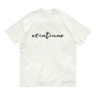 どうもりのブツのveintiuno オーガニックコットンTシャツ