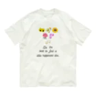 2bat -simple life-のfind happiness オーガニックコットンTシャツ