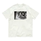 CMYKRGBのsmoke オーガニックコットンTシャツ