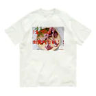 うさぎ堂🐰【公式】夏ギフト🎁販売中🍹の肉食べたいT オーガニックコットンTシャツ