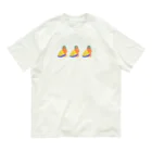 shima shima SHOPの黄色いスイカがないと/バックプリント有 Organic Cotton T-Shirt