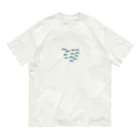 ズッキーニ。のズッキーニとしらすめだか Organic Cotton T-Shirt