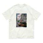 ﾄﾙｺﾞﾚの台湾タクシーコラージュ Organic Cotton T-Shirt