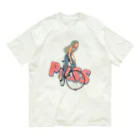 nidan-illustrationの"PASS" オーガニックコットンTシャツ