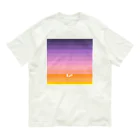 はちよんごの空色グラデ(宵～朝) Organic Cotton T-Shirt