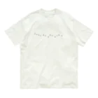 10year1yearのヒゲダンす オーガニックコットンTシャツ