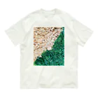 calling_catのウッドチップと苔 オーガニックコットンTシャツ