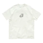 chocochachaのワニ（黒） Organic Cotton T-Shirt