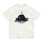 Nursery Rhymes  【アンティークデザインショップ】の小早川秀秋 - 白系背景 - Organic Cotton T-Shirt