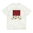 しんま みさんの純喫茶ブルーラビット　おなかいっぱい仕様 Organic Cotton T-Shirt