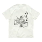 HATAYA（ハタヤ）の鰻　うなぎ　浮世絵　錦絵　蒲焼　うな重　和食　飲食店　かわいい　おしゃれ　かっこいい　すっきり Organic Cotton T-Shirt