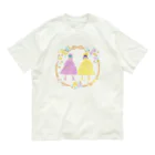 ぼんやり雑貨店のてくてくガールズ Organic Cotton T-Shirt