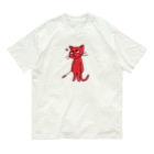 LONESOME TYPEの怒ネコ Organic Cotton T-Shirt