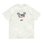 あらいきりこのとんでるカニ オーガニックコットンTシャツ