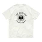 LONESOME TYPE ススのネコ崇拝△ オーガニックコットンTシャツ