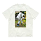 宇宙飛行士の日常の地球面着陸 Organic Cotton T-Shirt