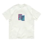 estrellaのミニーグラフィックA オーガニックコットンTシャツ