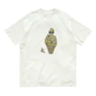 ホワイトチョコのバナナアイス🍌 オーガニックコットンTシャツ