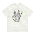 moca's  atelierのあにまるくえすと オーガニックコットンTシャツ