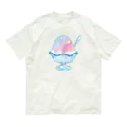 十姉妹のゆめかわかき氷 オーガニックコットンTシャツ