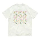 まめるりはことりのたっぷりシロハラインコちゃん【まめるりはことり】 Organic Cotton T-Shirt